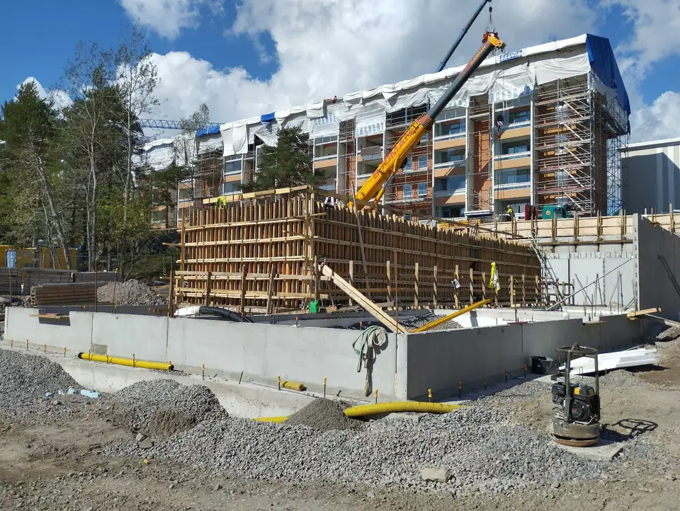 Väestönsuojat – Julcas Servicen työmaa