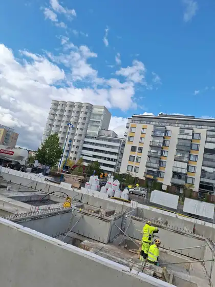 As Oy Järvenpään Pormestarinkulma – elementtiasennus, paikallavalu, perustukset ja raudoitus (2025), kuva 6