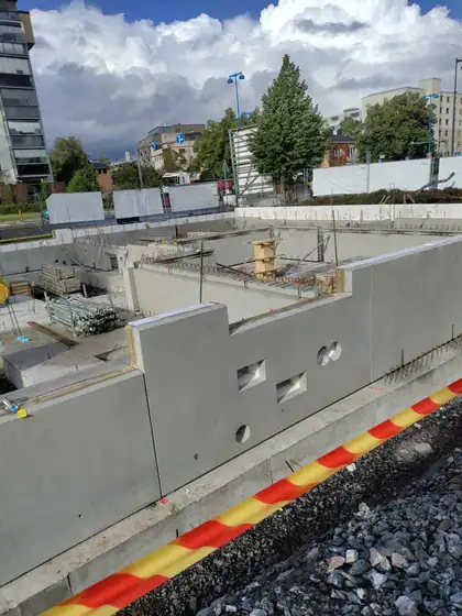 As Oy Järvenpään Pormestarinkulma – elementtiasennus, paikallavalu, perustukset ja raudoitus (2025), kuva 4