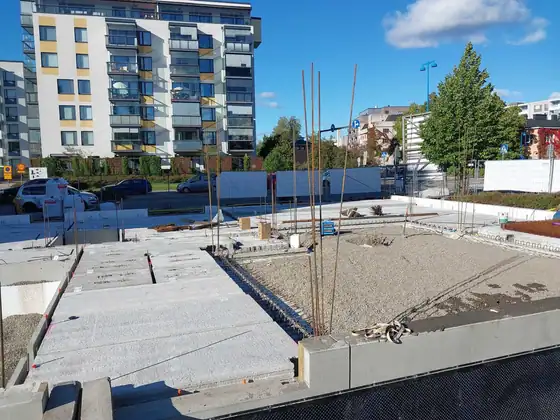 As Oy Järvenpään Pormestarinkulma – elementtiasennus, paikallavalu, perustukset ja raudoitus (2025), kuva 9