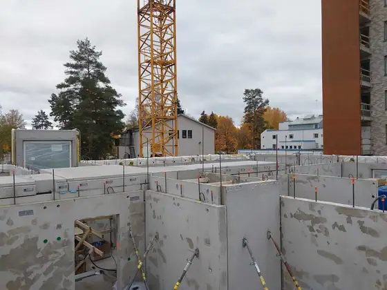 As Oy Järvenpään Pormestarinkulma – elementtiasennus, paikallavalu, perustukset ja raudoitus (2025), kuva 13