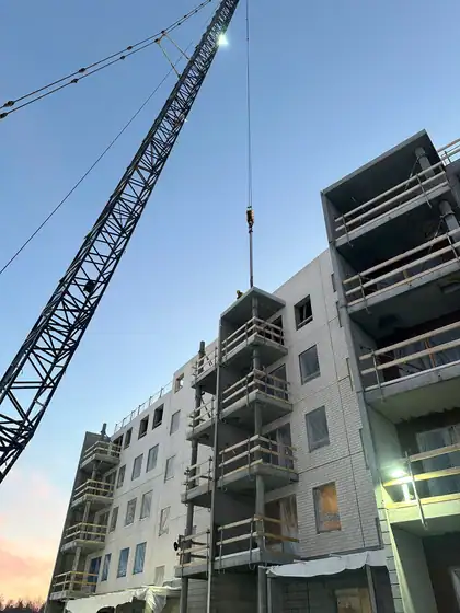Hyvinkään Uraniankatu – perustukset (2024), kuva 1