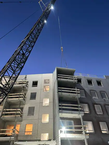 Hyvinkään Uraniankatu – perustukset (2024), kuva 2