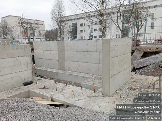 As Oy Helsingin Muusanpolku (Hitas) – elementtiasennus ja perustukset (2022), kuva 2