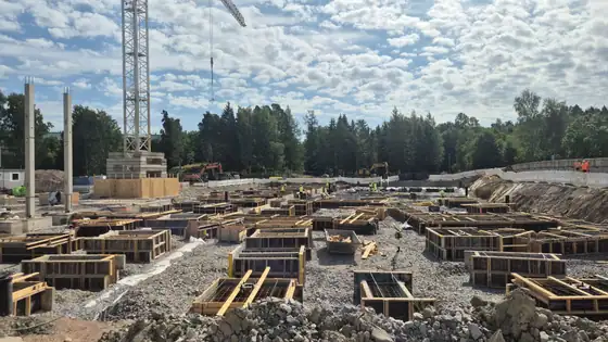Peipon koulu – perustukset ja raudoitus (2025), kuva 6
