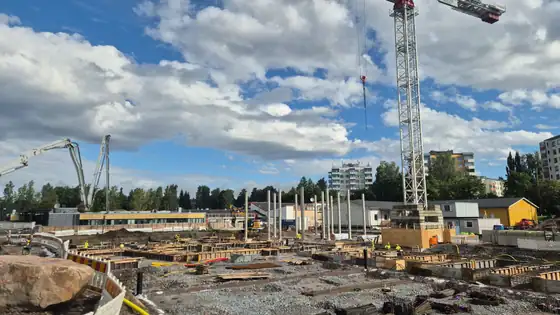 Peipon koulu – perustukset ja raudoitus (2025), kuva 7