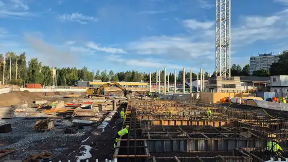 Peipon koulu – perustukset ja raudoitus (2025), kuva 8