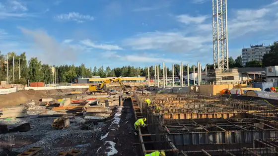 Peipon koulu – perustukset ja raudoitus (2025), kuva 9