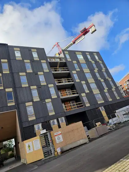 TA Aso Viulukonsertonkuja 4b – elementtiasennus ja raudoitus (2025), kuva 17