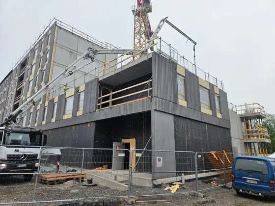 TA Aso Viulukonsertonkuja 4b – elementtiasennus ja raudoitus (2025), kuva 22