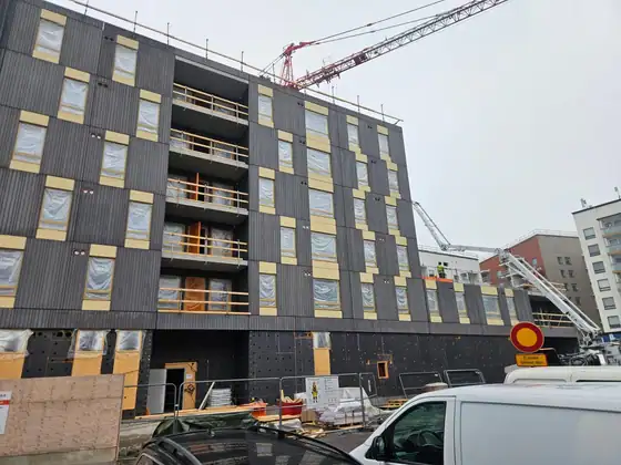 TA Aso Viulukonsertonkuja 4b – elementtiasennus ja raudoitus (2025), kuva 24