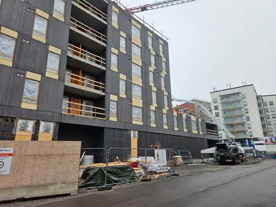 TA Aso Viulukonsertonkuja 4b – elementtiasennus ja raudoitus (2025), kuva 25