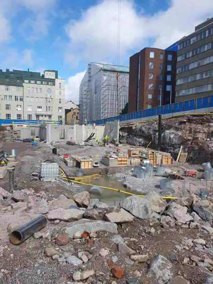 Töölönkatu 40 – elementtiasennus, paikallavalu ja perustukset (2026), kuva 12