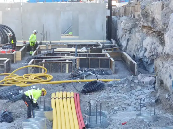 Töölönkatu 40 – elementtiasennus, paikallavalu ja perustukset (2026), kuva 1