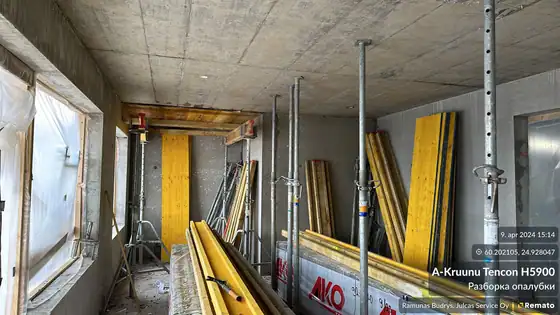 Tulistimenkatu 10 – elementtiasennus, paikallavalu ja perustukset (2023), kuva 2