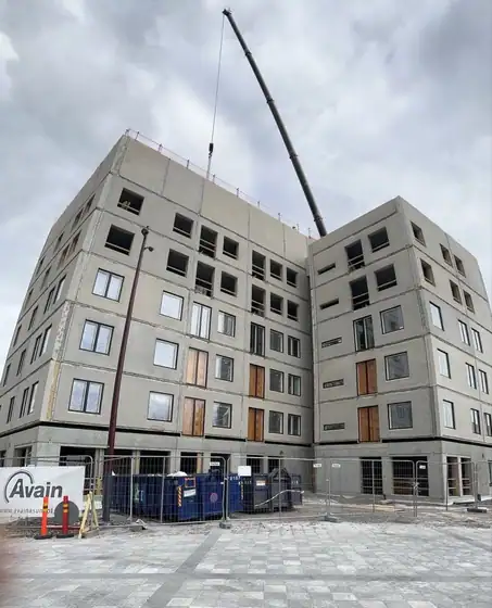 Tuusulan Sara – elementtiasennus, paikallavalu ja perustukset (2022), kuva 2