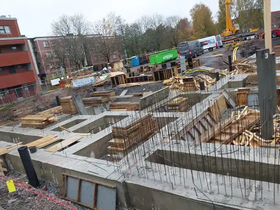 HOAS Gotlanninkatu – elementtiasennus, paikallavalu, perustukset ja raudoitus (2026), kuva 16