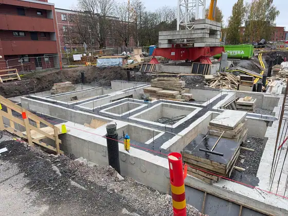 HOAS Gotlanninkatu – elementtiasennus, paikallavalu, perustukset ja raudoitus (2026), kuva 15